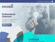 Tablet Screenshot of eccolac.com.ar